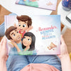La portada de nuestro libro personalizado más vendido para padres e hijos, que es uno de los mejores regalos para padres.