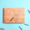 Caja para colorear para mamá
